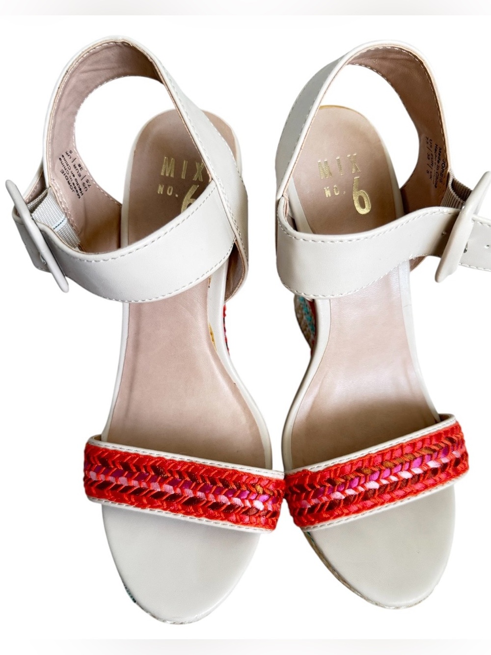 Mix No. 6 Jordie Platform Wedge Heel 7.5 - Picture 4 of 8